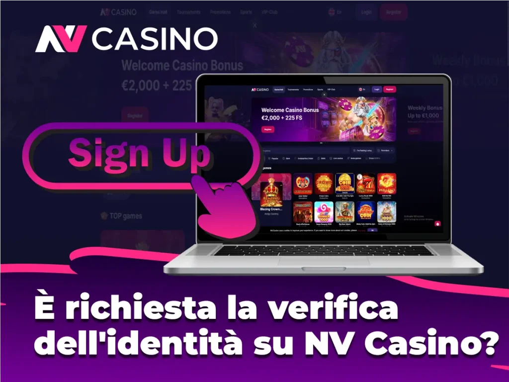 È richiesta la verifica dell'identità su NV Casino?