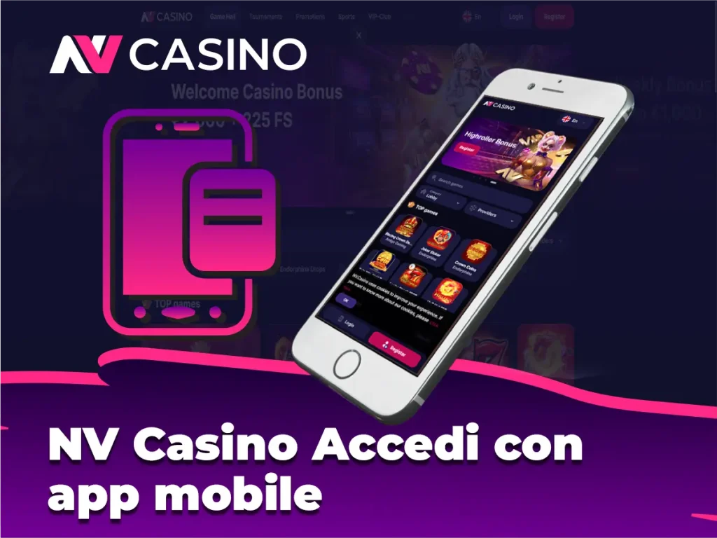 NV Casino Accedi con app mobile
